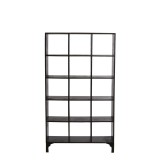 SHELF RAYOPEN WOOD BLACK 190 - CABINETS, SHELVES